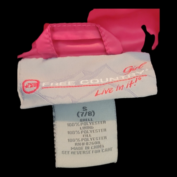 Free Country  Girl's Quilted Jacket - Picture 9 of 10